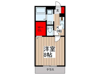 間取図 フォンティ－ヌ