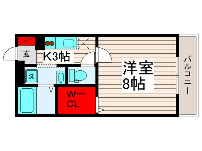 間取図 フォンティ－ヌ