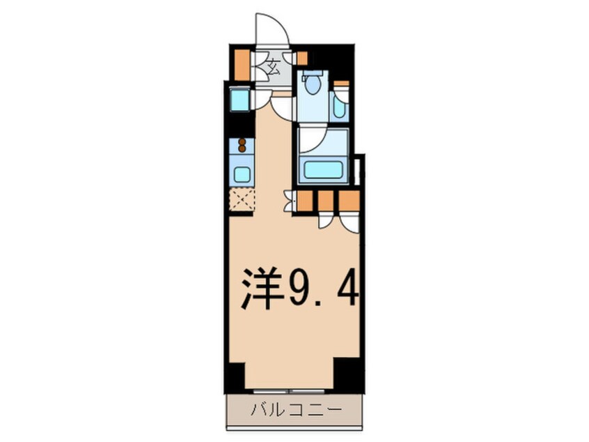 間取図 フレンシア麻布十番サウス