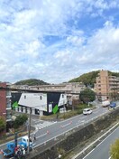 室内からの展望 平野ビル３