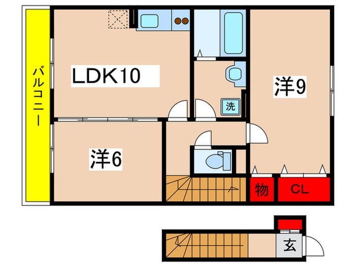 間取り図 フロ－ラ