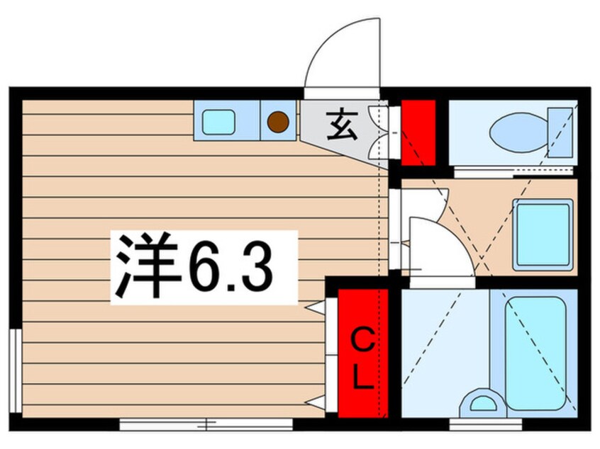 間取図 ウインズ南万騎が原Ａ