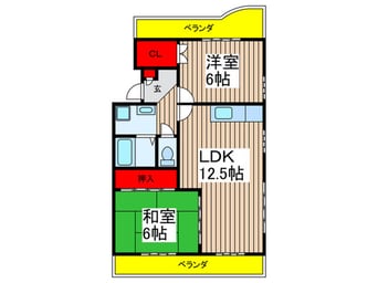 間取図 青葉レジデンス