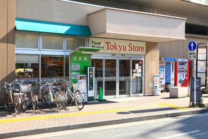 東急ストア新丸子店(スーパー)まで624m ラコスタ新丸子Ⅱ（３０２）