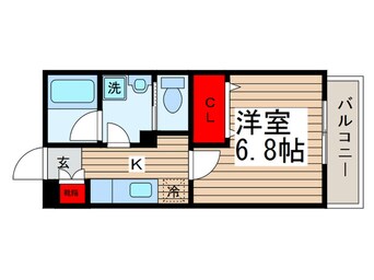 間取図 ＬＡ－ＤＡＮＤＵＲＵ