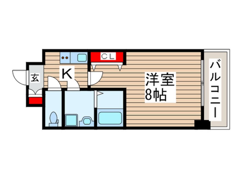 間取図 ルーラル二十五番館