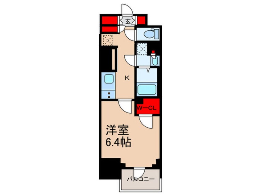 間取図 ドゥーエ亀戸