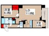 ドゥーエ亀戸 2LDKの間取り