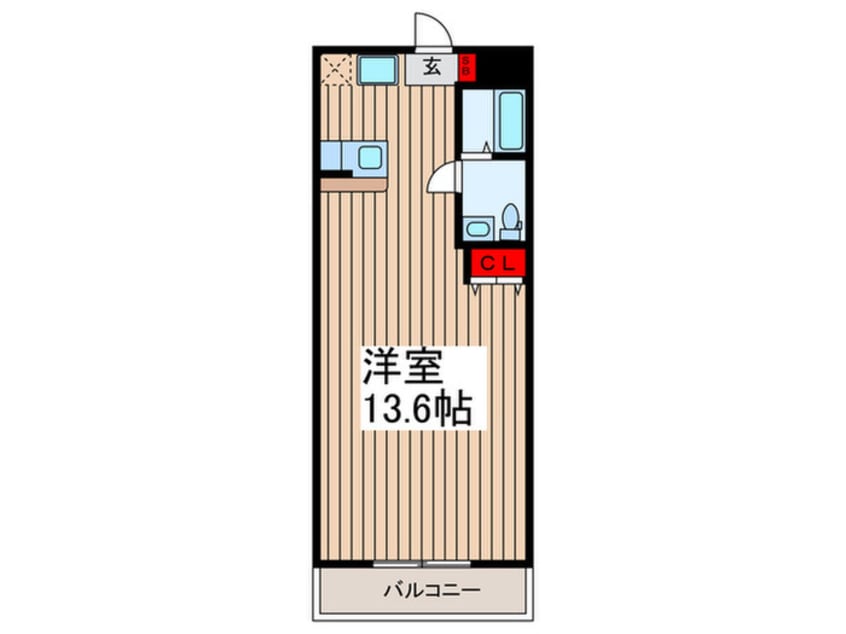 間取図 クレールＹＭ