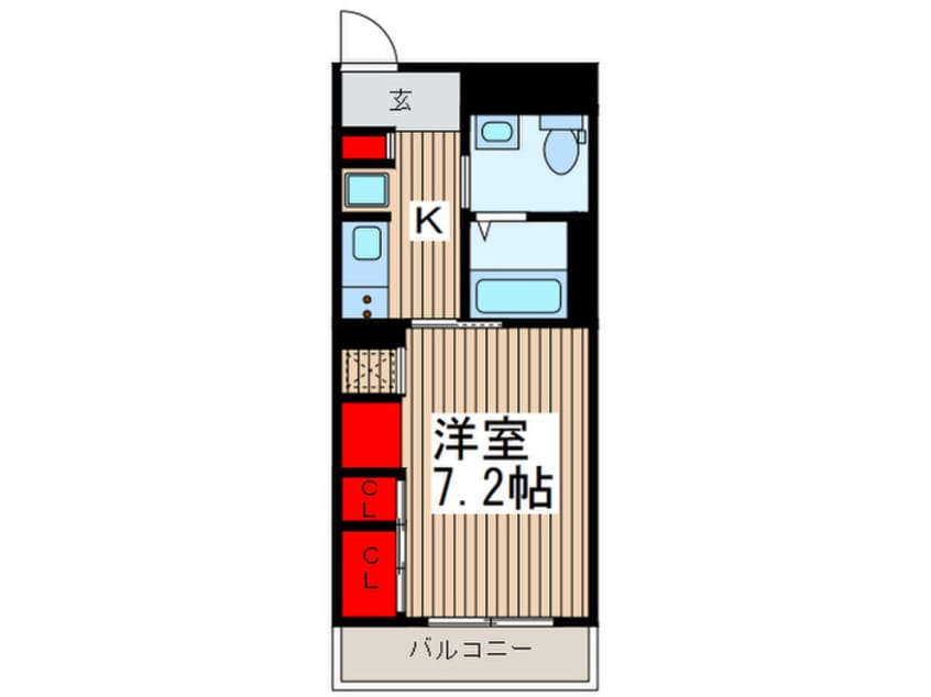 間取図 リブリ・モンターニュ