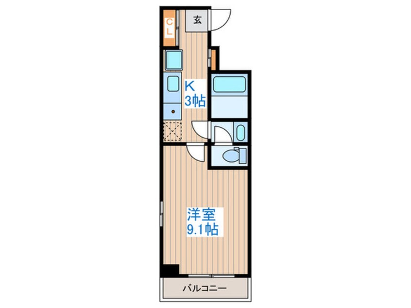 間取図 リンクス千歳台