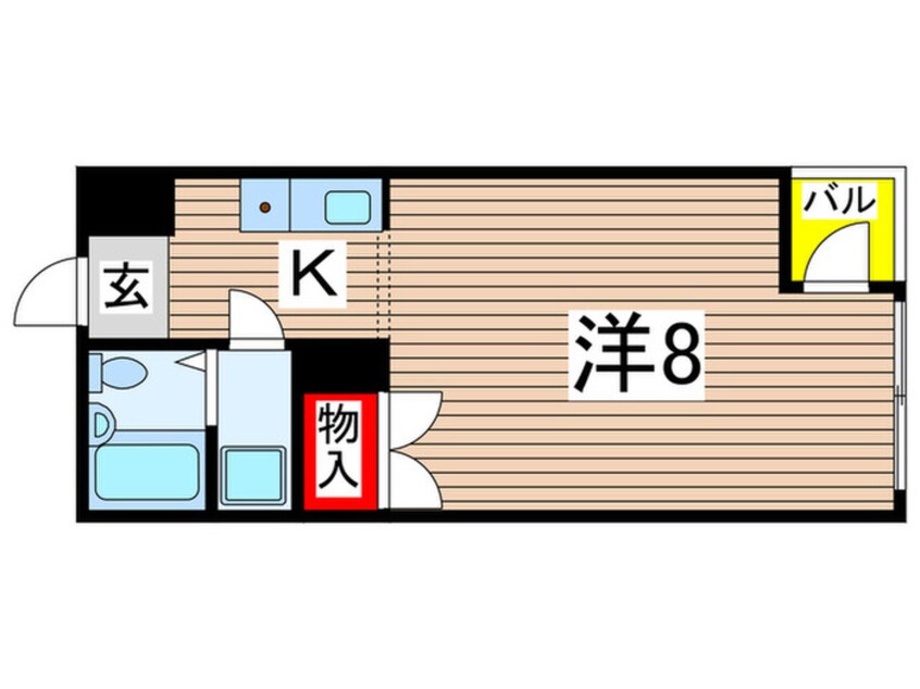 間取図 ヒルズ春日