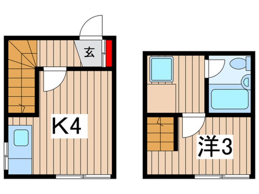 間取図 ヒルズ春日