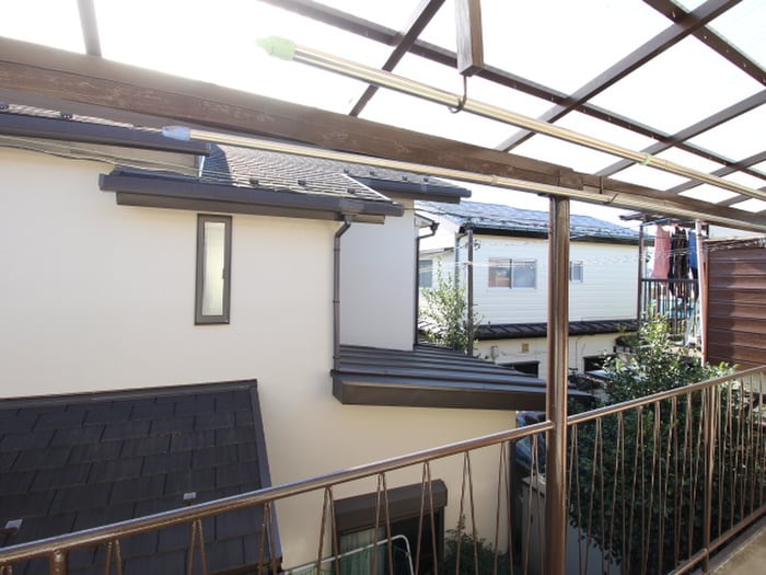 室内からの展望 吉田荘