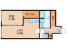 マーレ都立家政 1LDKの間取り
