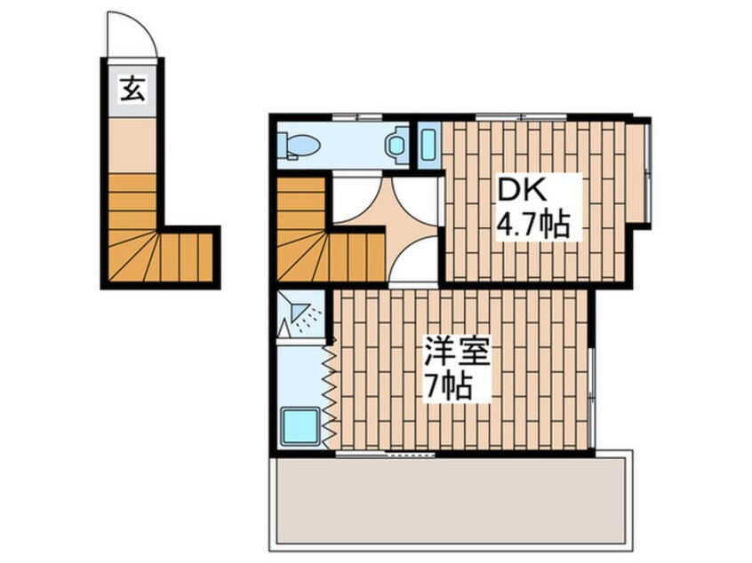 間取図 上大岡ハウス