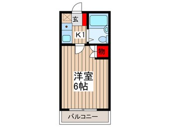 間取図 メルヘンリーベ