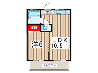 間取図 コイヌマハイツ