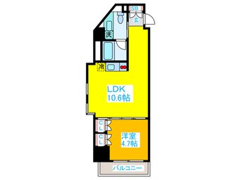 間取図 コンフォリア西新宿