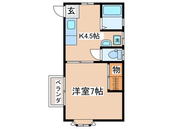 間取図 フラットＢＥＬＬ