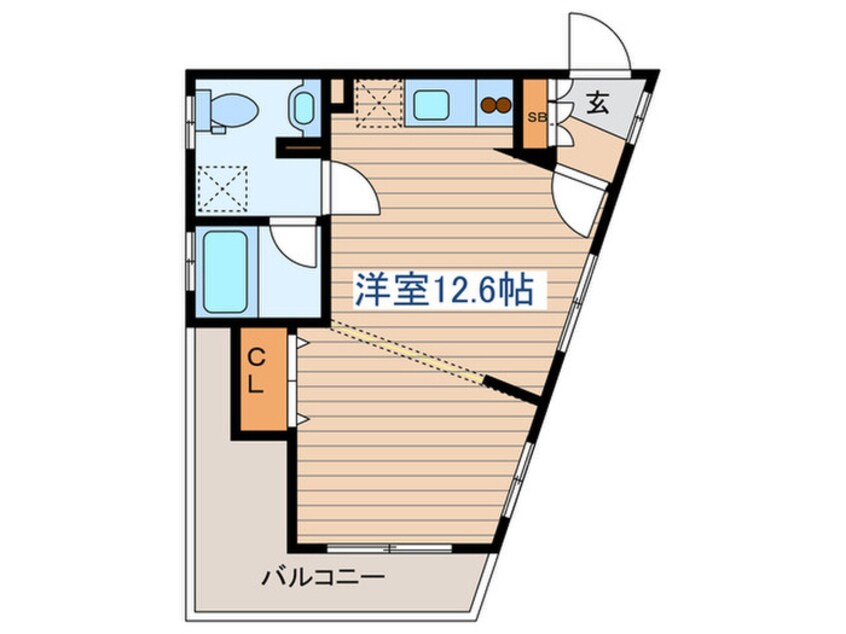 間取図 ドゥーエ阿佐ヶ谷