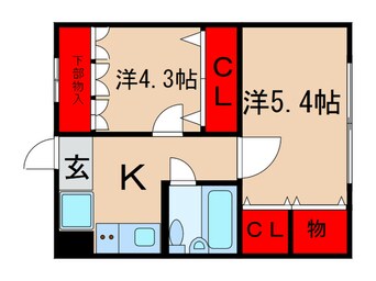 間取図 関口マンション