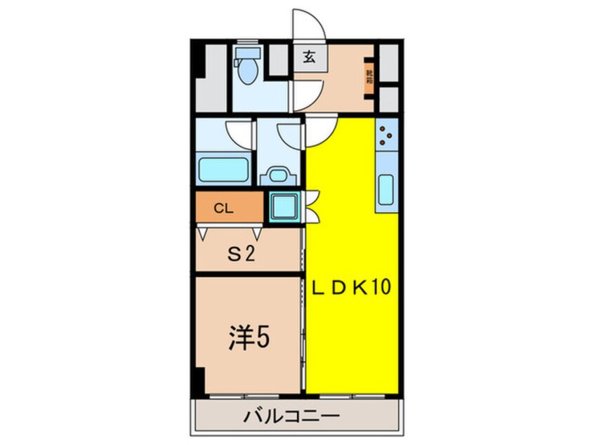 間取図 富士見台永谷コーポラス（304）