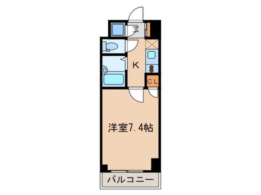 間取図 ﾗｸﾞｰﾝｼﾃｨ文京小石川(203)