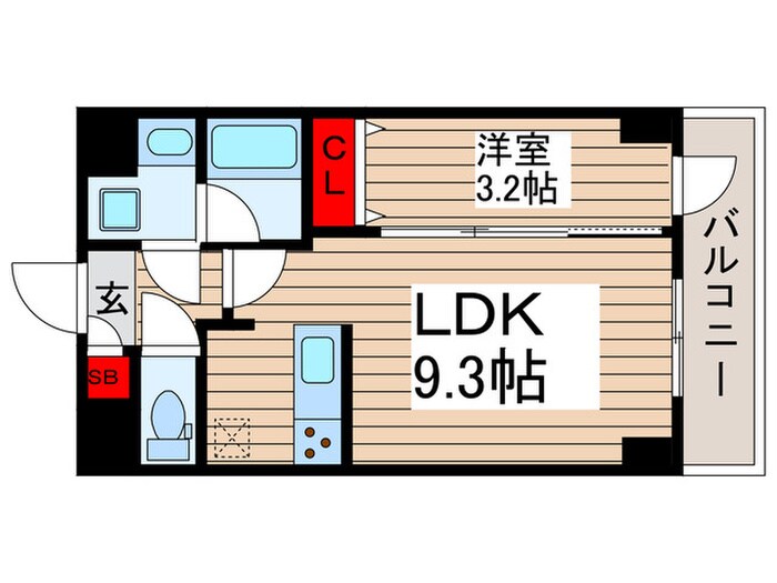 間取り図 ドゥーエ曳舟
