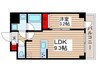 ドゥーエ曳舟 1LDKの間取り