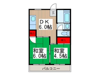 間取図 まるたけビル