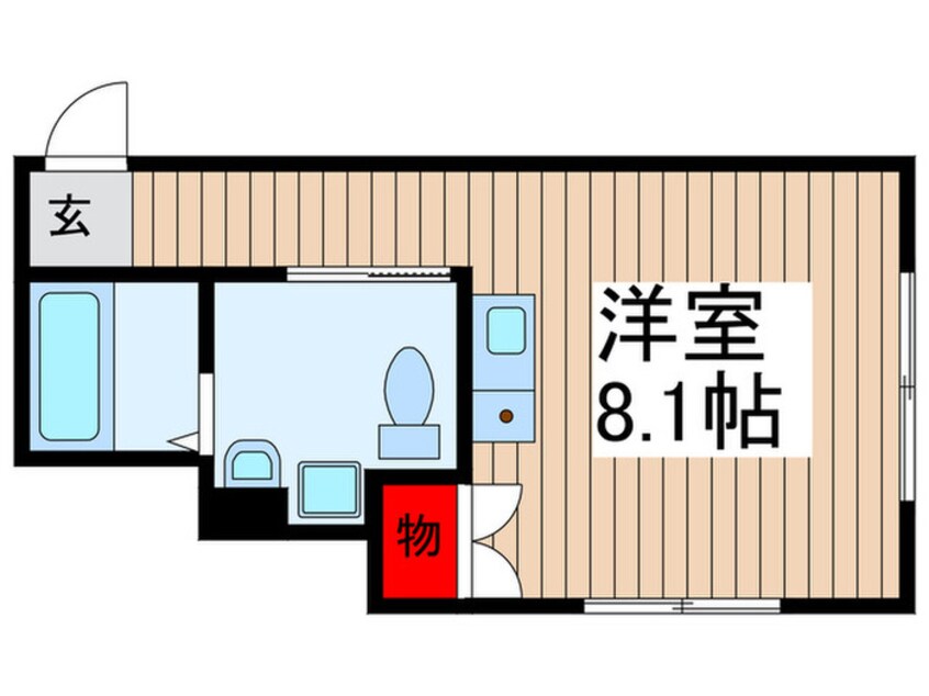 間取図 リブレス新河岸Ⅴ