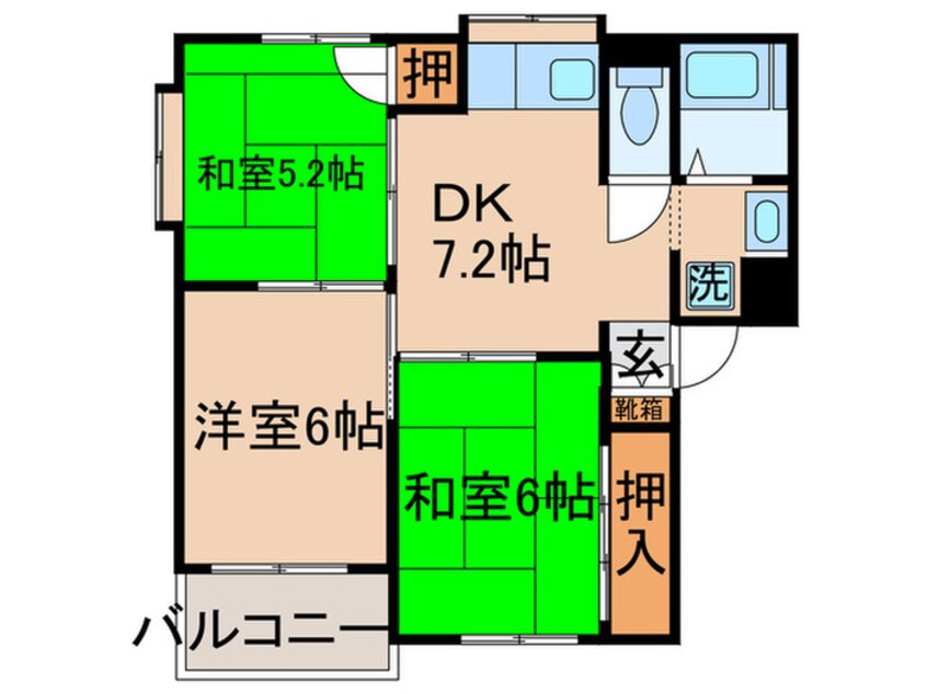 間取図 ニコーホームマンションＣ館