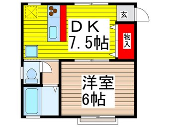 間取図 深谷ハイツ