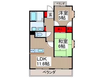 間取図 エスポワール・サイトウ