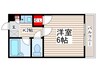 ポルトＥＫ 1Kの間取り