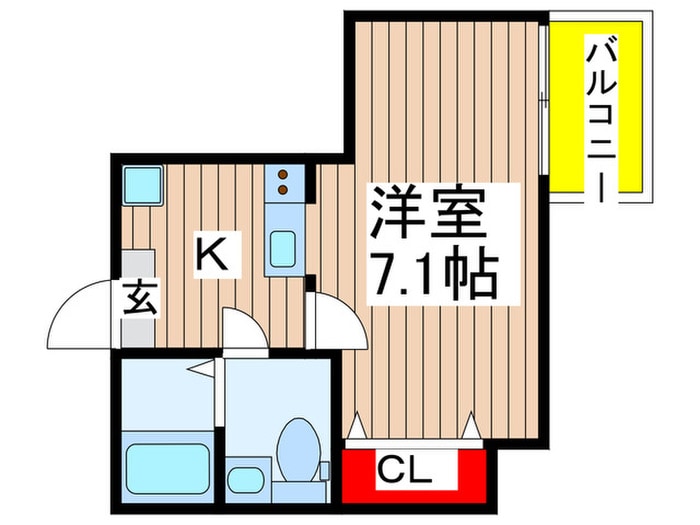 間取り図 Ｈａｋｕｓｕｉ津田沼