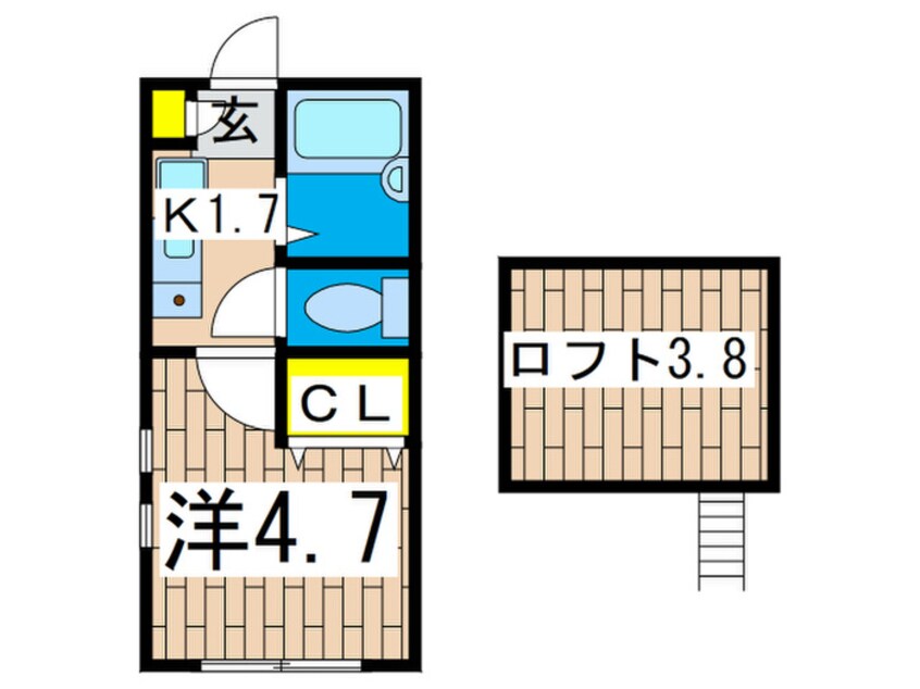 間取図 Antibes