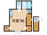 ロ－レル本郷 1Rの間取り