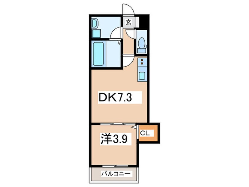 間取図 ジーメゾン相模原下溝
