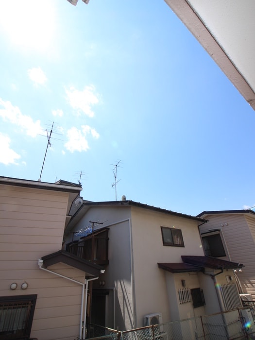 室内からの展望 ハイツサンモ－ル