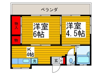 間取図 アイエスハウス２