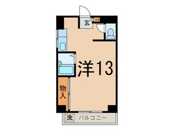 間取図 五反田サマリヤマンション(204）