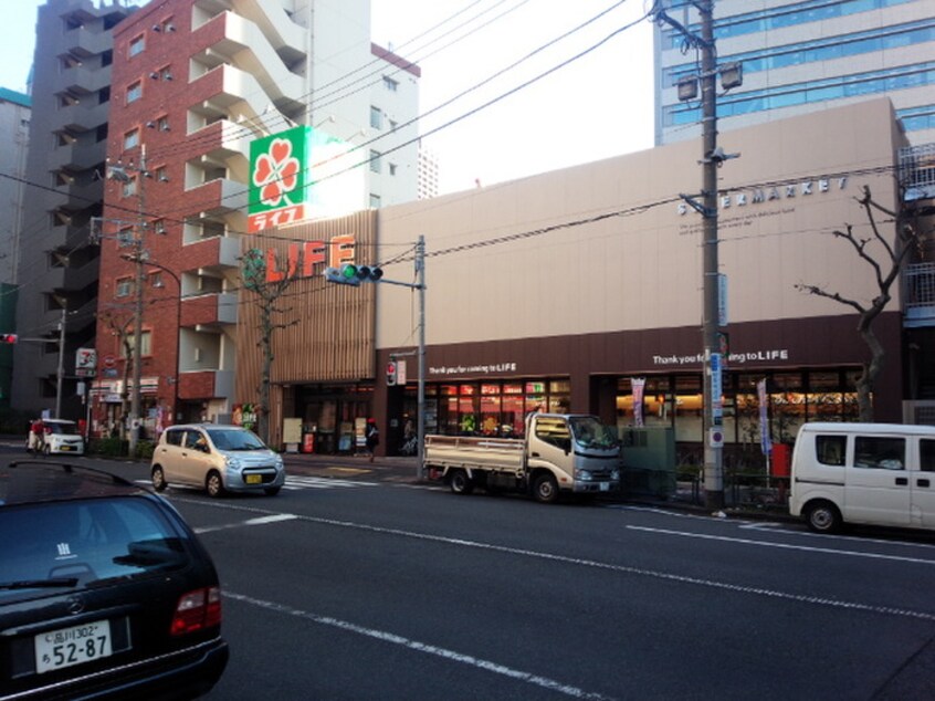 ライフ東五反田(スーパー)まで120m 五反田サマリヤマンション(204）