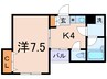 Ｍ・５ｔｈ 1Kの間取り