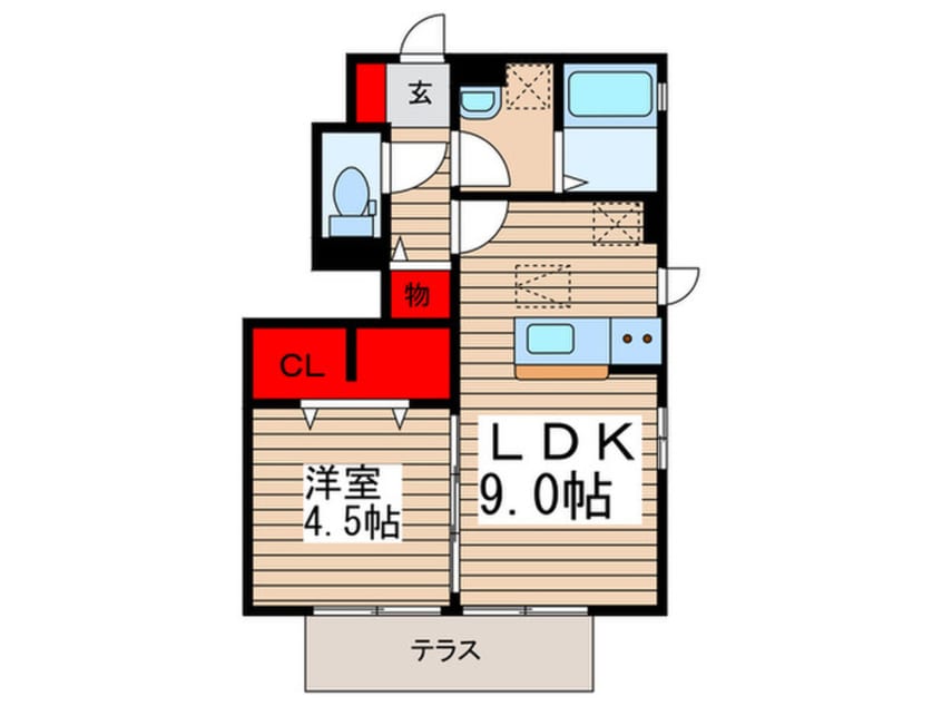 間取図 フォルテーヌⅤ