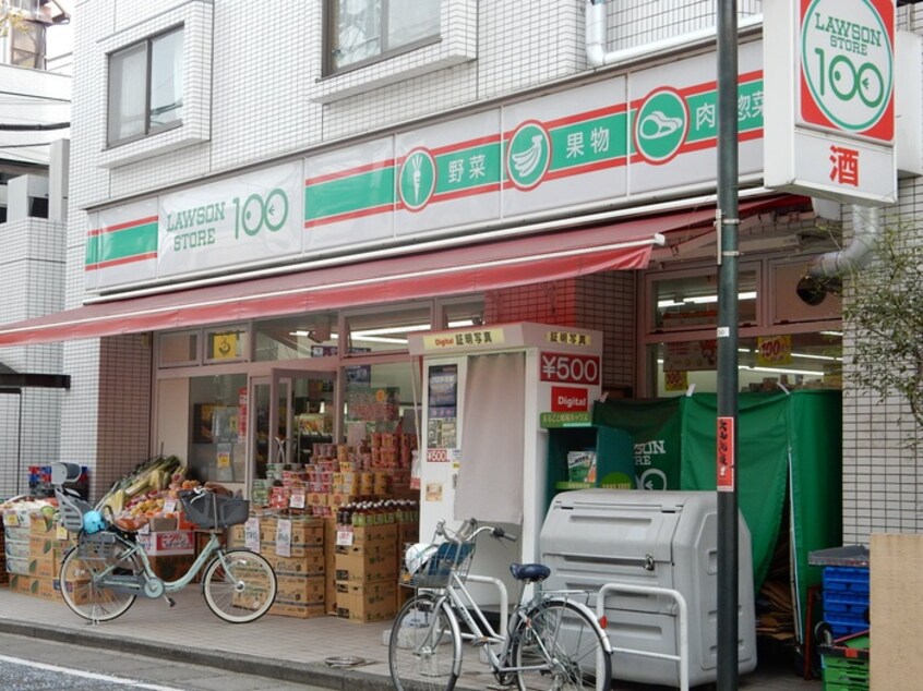 ローソンストア100二子新地店(コンビニ)まで110m ＭＡＮＡ　ＡＰＡＲＴＭＥＮＴ　