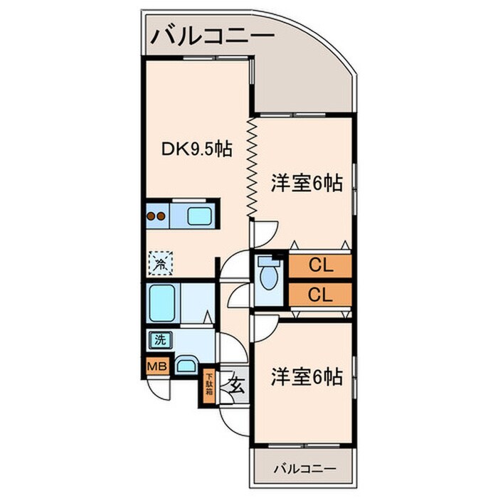 間取り図 ＭＩＹＡＫＯマンション