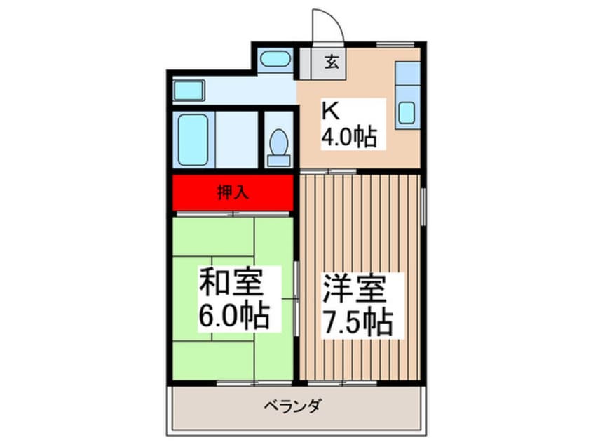 間取図 メゾンヴィーブル