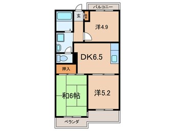 間取図 フォックスヒルズ百合丘